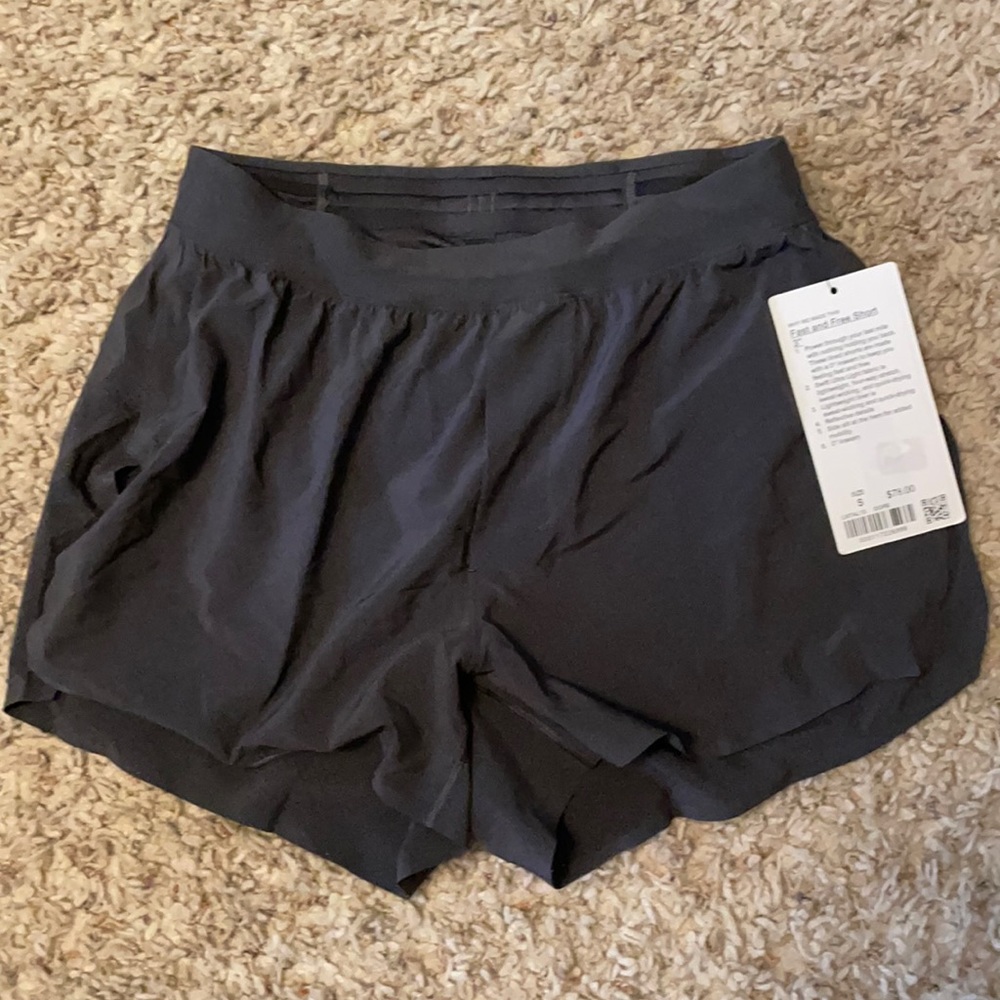 Lululemon fast and free short 3” size small